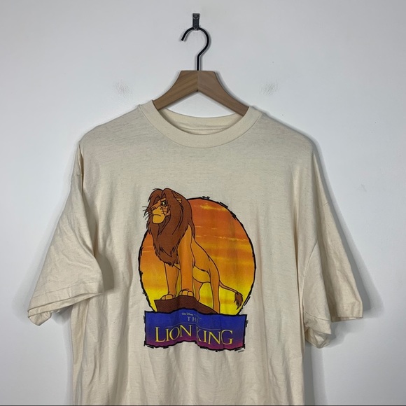 Vintage 90s Disney The Lion King Single Stitch Tee - Picture 2 of 6